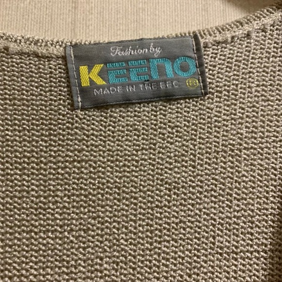 Vintage Fashion by Keeno sleeveless sweater vest - Picture 4 of 6